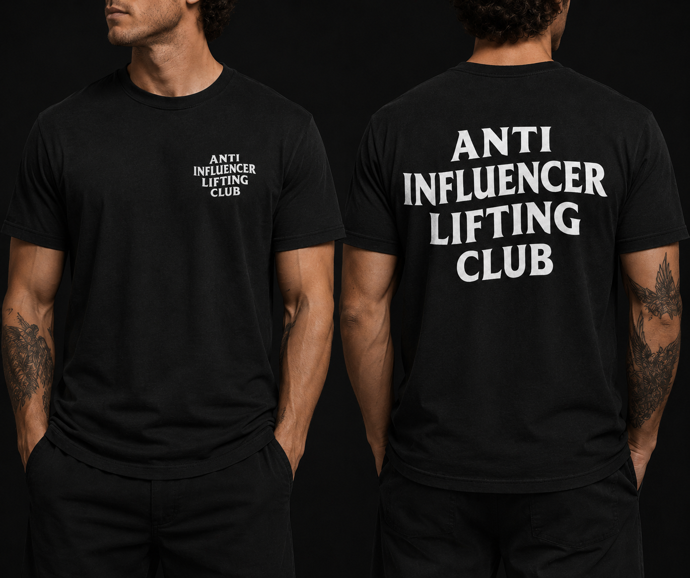 Anti Influencer Lifting Club T-Shirt